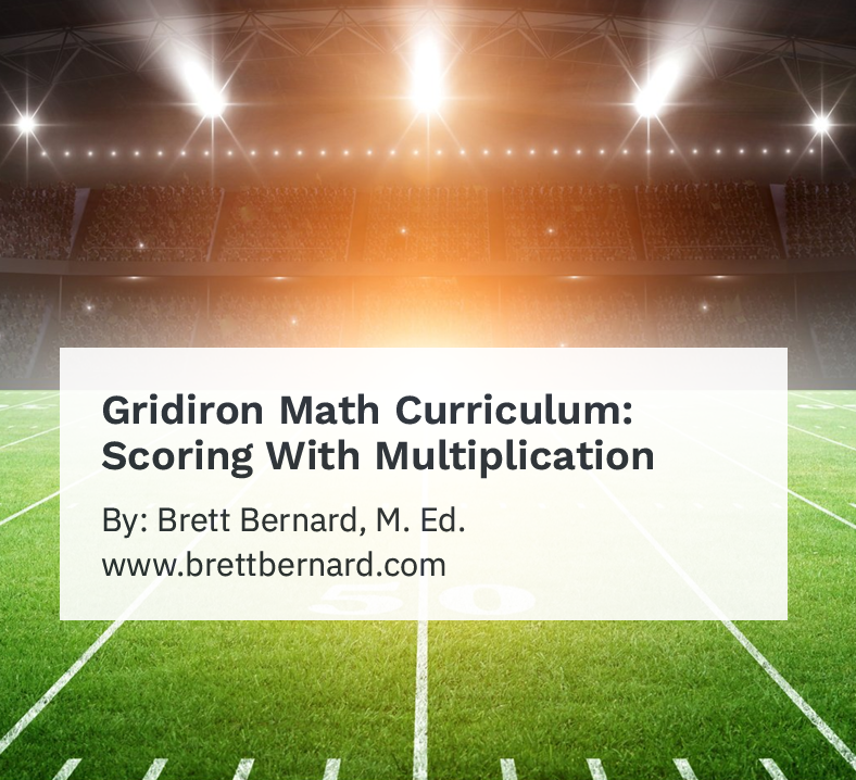 Gridiron Math Curriculum: Scoring With Multiplication (MN LIVE DISCOUNT)